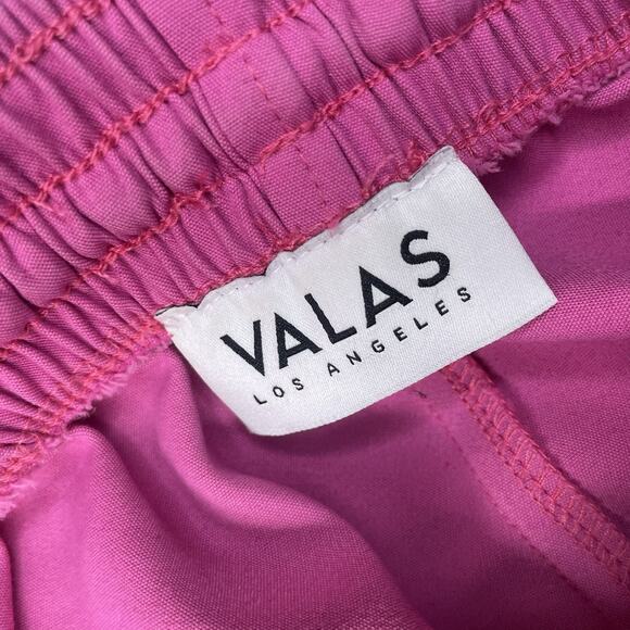 Valas Los Angeles MVLA Collab Bowler Shorts XS-S Jacquard Pocket Logo Made In LA - Picture 4 of 8